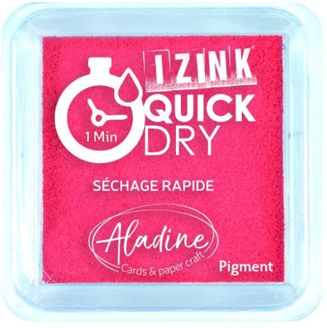 Papírenské zboží Razítkovací polštářek IZINK Quick Dry rychleschnoucí - červený Aladine