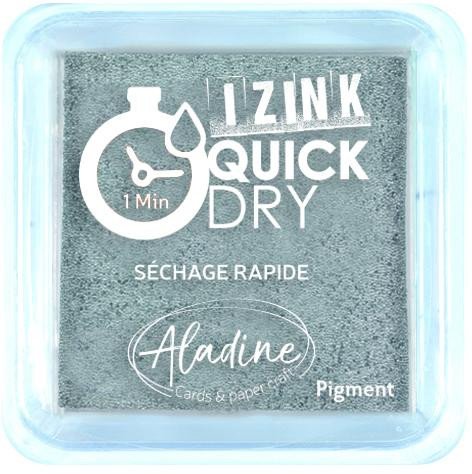Kniha Razítkovací polštářek IZINK Quick Dry rychleschnoucí - stříbrný 