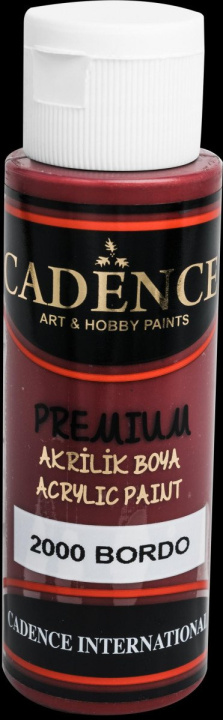 Book Akrylová barva Cadence Premium - vínová / 70 ml 