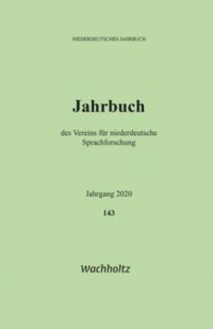 Kniha Niederdeutsches Jahrbuch 143 (2020) 