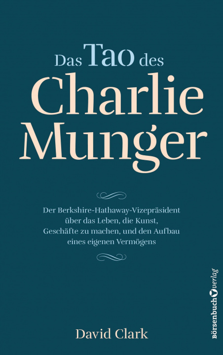 Carte Das Tao des Charlie Munger Egbert Neumüller