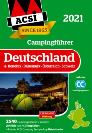 Kniha ACSI Campingführer Deutschland 2021 