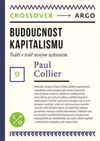 Book Budoucnost kapitalismu Paul Collier
