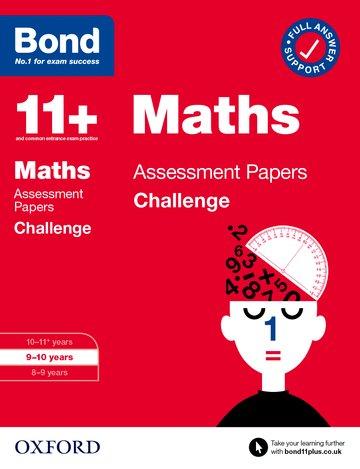 Carte Bond 11+: Bond 11+ Maths Challenge Assessment Papers 9-10 years 