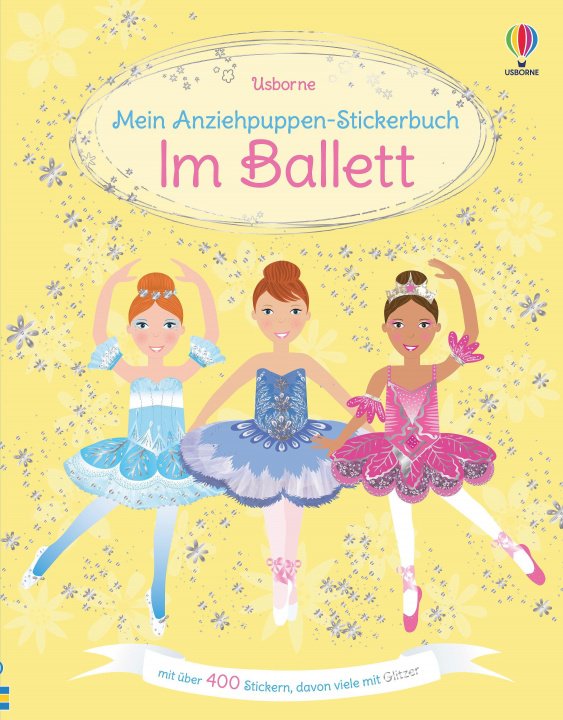 Książka Mein Anziehpuppen-Stickerbuch: Im Ballett Vici Leyhane