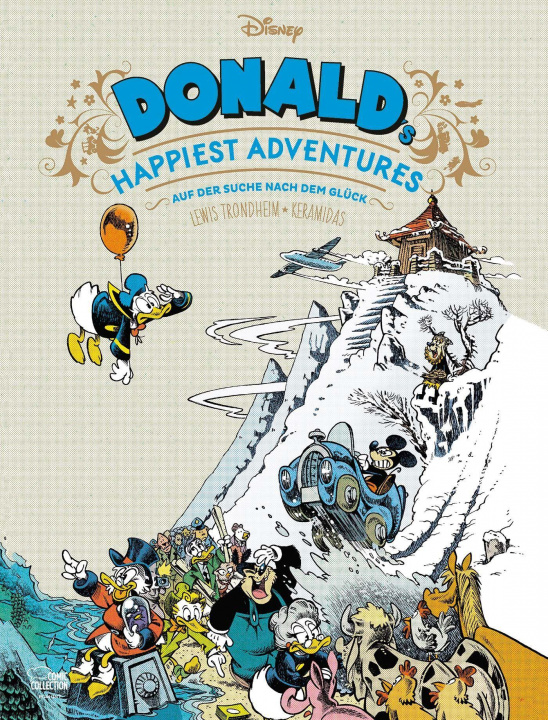 Kniha Donald's Happiest Adventures Lewis Trondheim