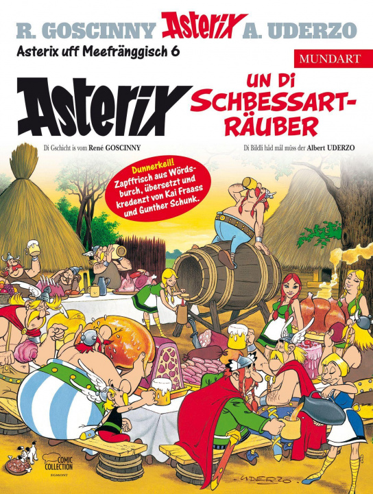 Carte Asterix Mundart Meefränggisch VI Albert Uderzo