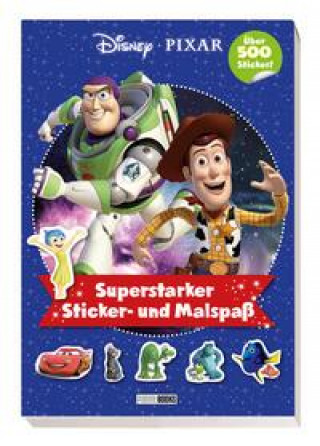 Könyv Disney PIXAR: Superstarker Sticker- und Malspaß 
