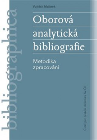 Książka Oborová analytická bibliografie Vojtěch Malínek