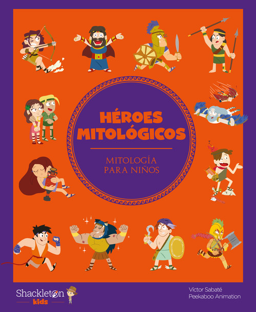 Knjiga Héroes mitológicos VICTOR SABATE