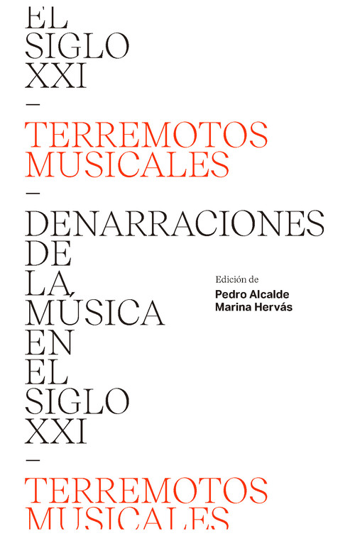 Kniha Terremotos musicales PEDRO ALCALDE