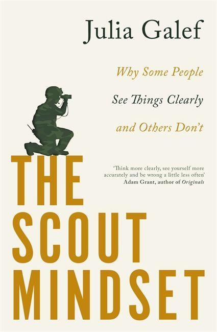Kniha Scout Mindset Julia Galef