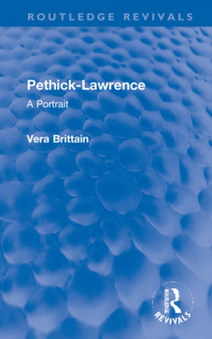 Kniha Pethick-Lawrence Vera Brittain