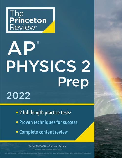 Книга Princeton Review AP Physics 2 Prep, 2022 
