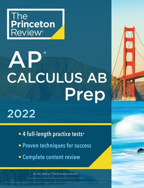 Carte Princeton Review AP Calculus AB Prep, 2022 