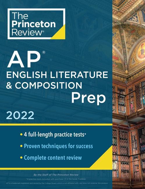 Kniha Princeton Review AP English Literature & Composition Prep, 2022 