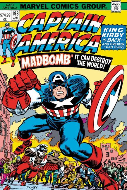 Kniha Captain America By Jack Omnibus Jack Kirby