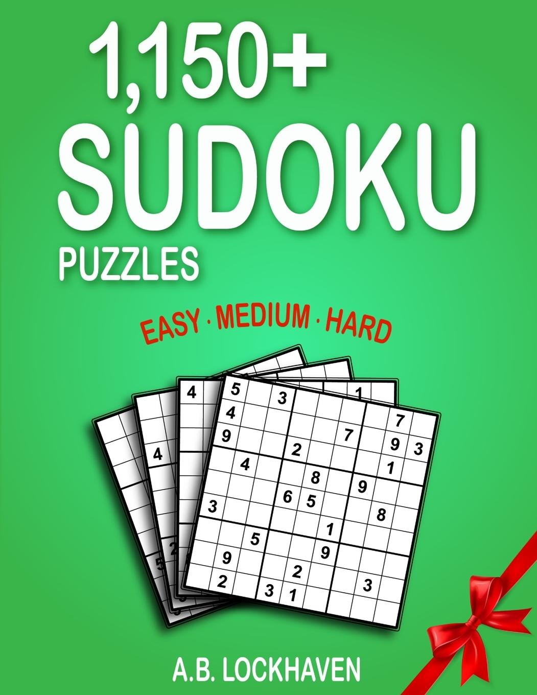 Kniha 1,150+ Sudoku Puzzles Lockhaven A.B. Lockhaven