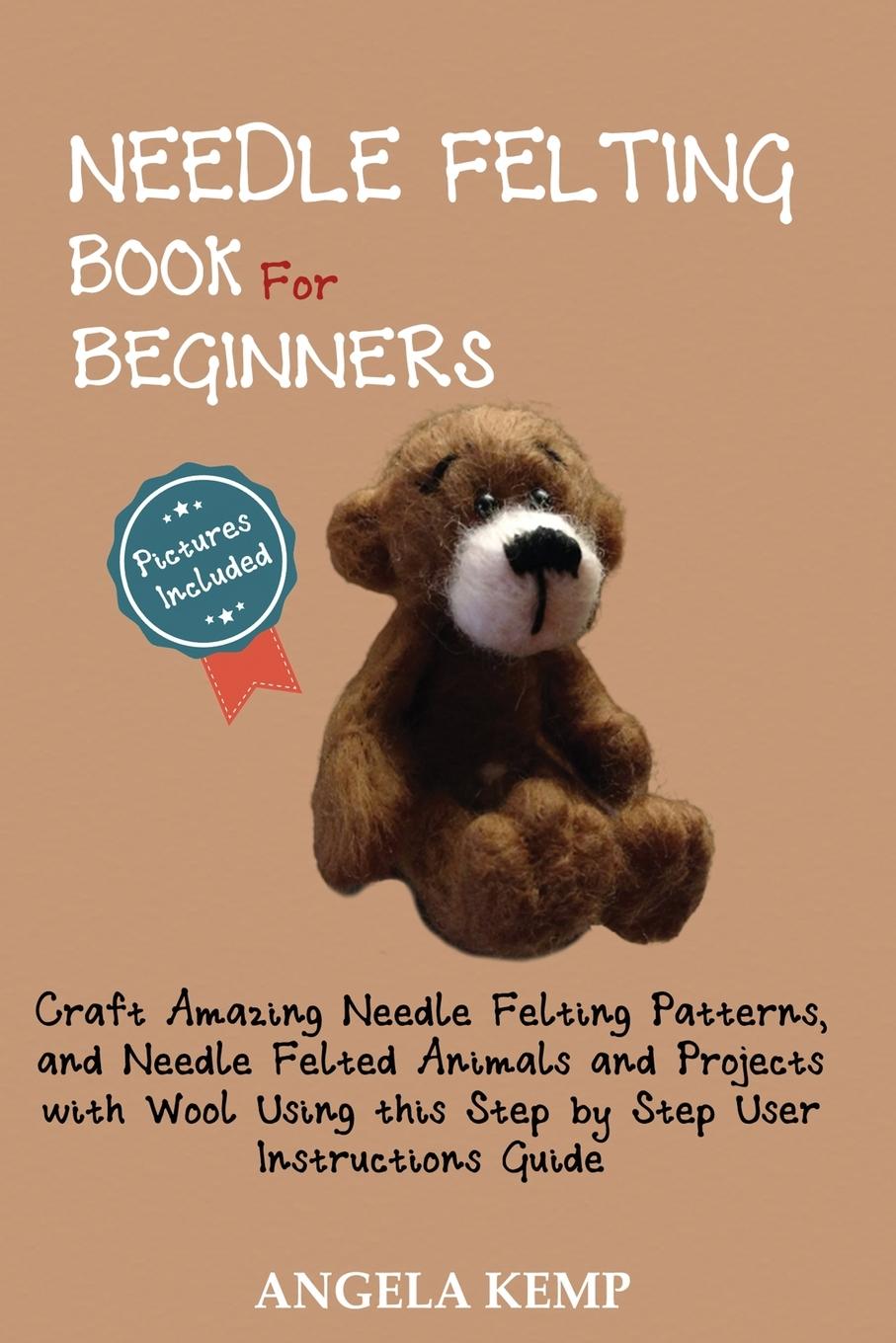 Kniha Needle Felting Book for Beginners Kemp Angela Kemp