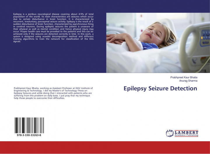Kniha Epilepsy Seizure Detection Bhatia Prabhpreet Kaur Bhatia