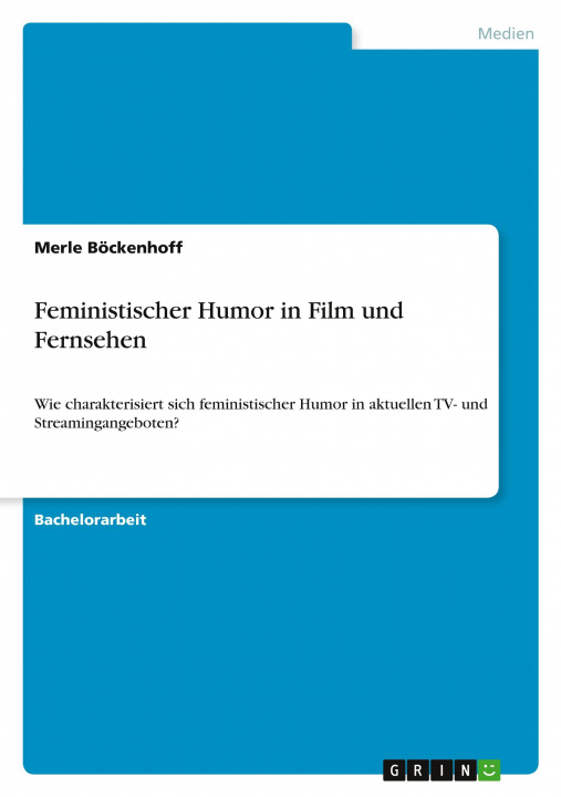 Könyv Feministischer Humor in Film und Fernsehen 