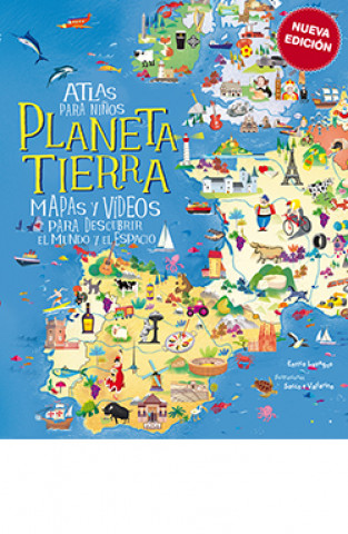 Kniha ATLAS PARA NIÑOS, PLANETA TIERRA -NUEVA EDICION ENRICO LAVAGNO
