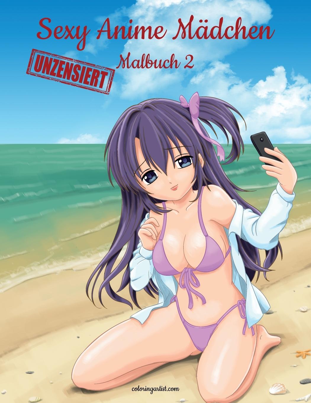 Kniha Sexy Anime Madchen Unzensiert Malbuch 2 NICK SNELS