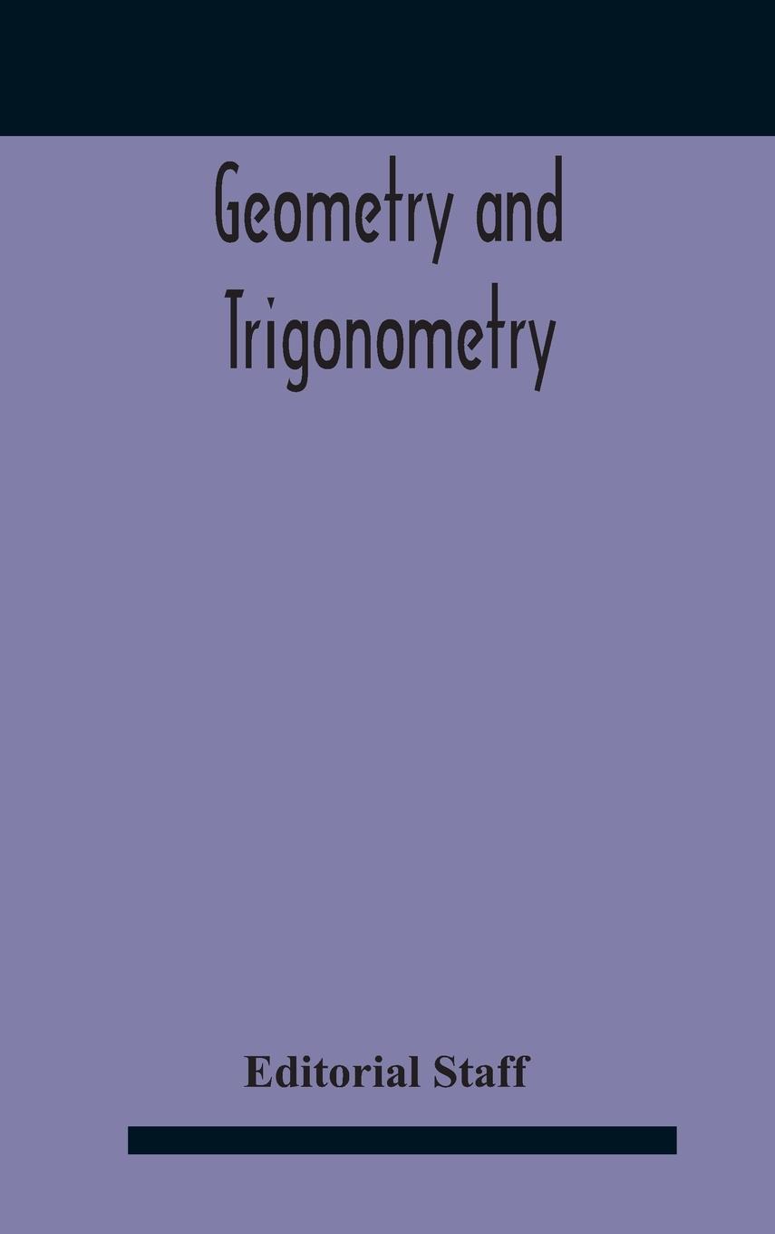 Kniha Geometry And Trigonometry Editorial Staff