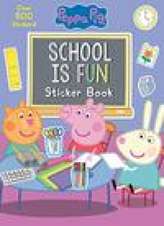 Book School Is Fun Sticker Book (Peppa Pig) Golden Books