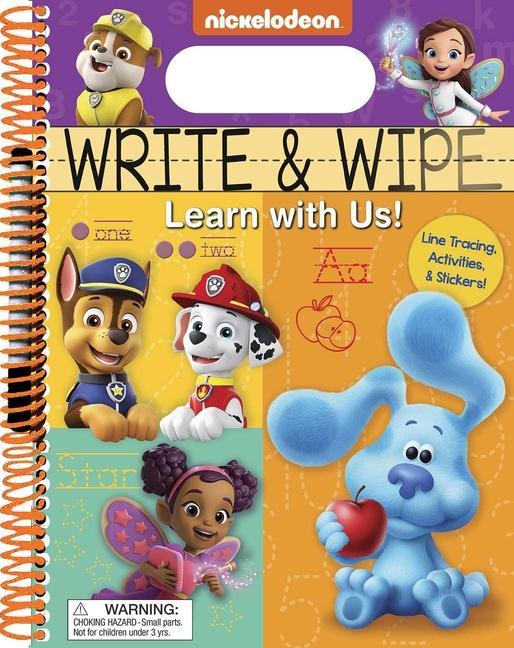 Libro Nickelodeon: Write and Wipe: Learn with Us! Editors of Studio Fun International