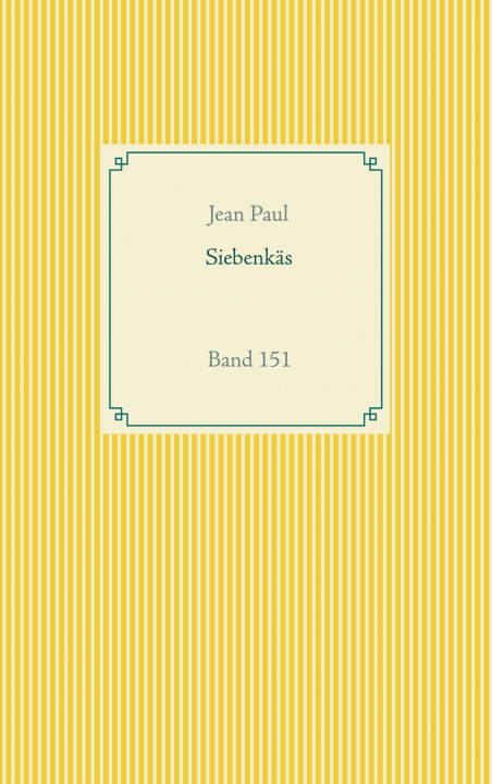 Книга Siebenkäs 