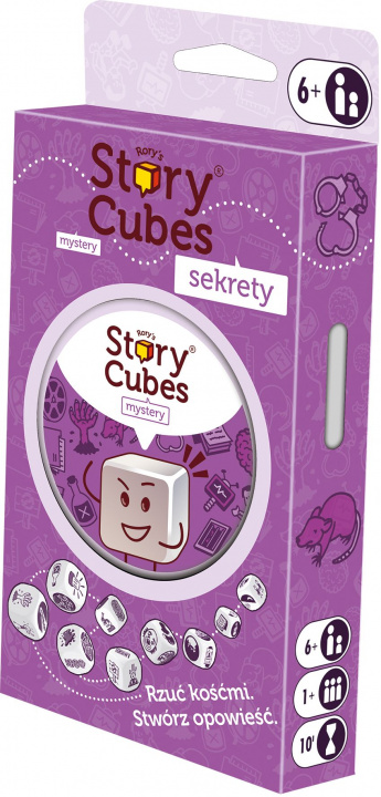 Kniha Gra Story Cubes Sekrety nowa edycja 