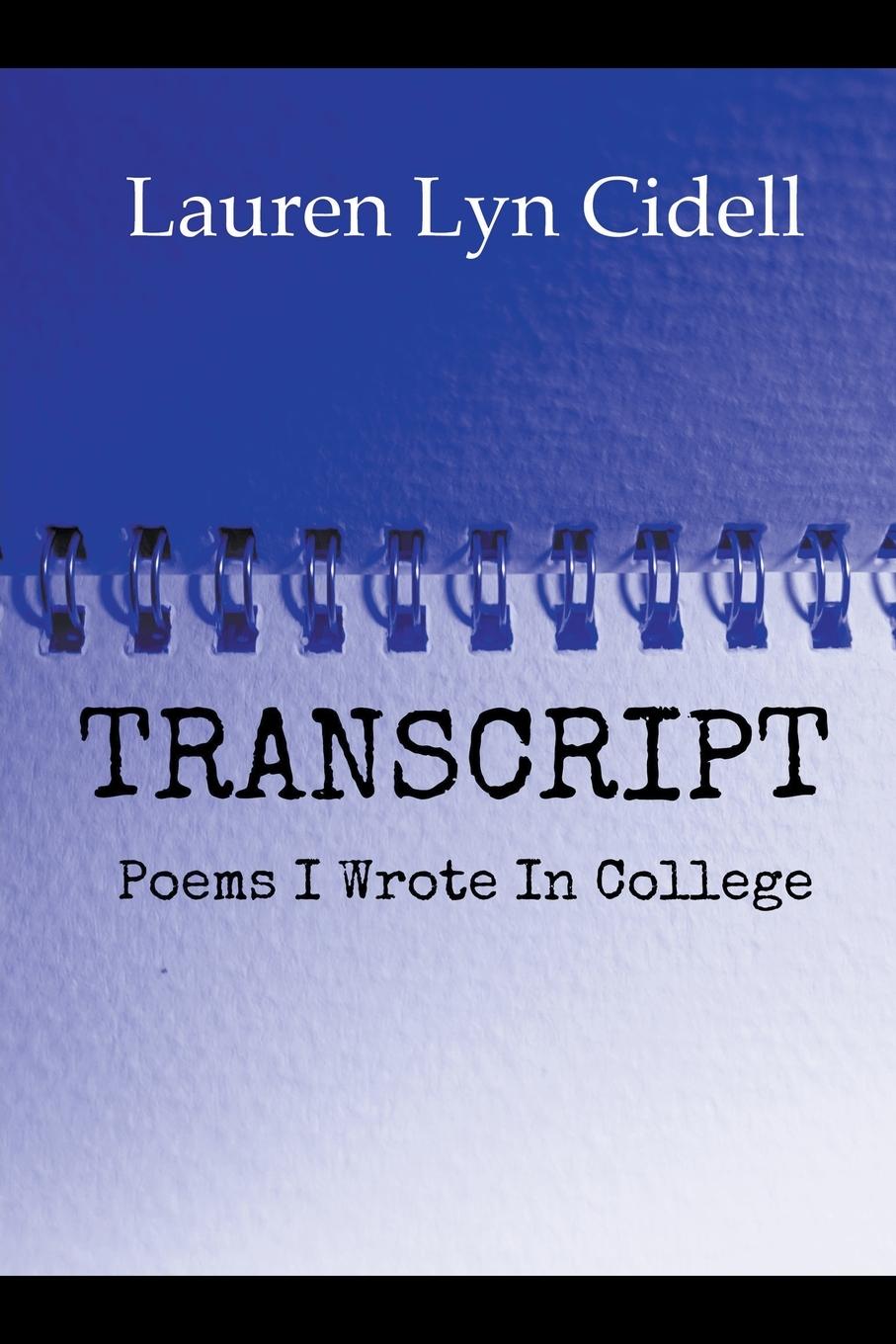 Knjiga Transcript Lauren Cidell