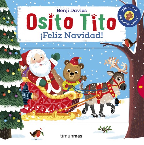 Książka Osito Tito. ¡Feliz Navidad! BENJI DAVIES