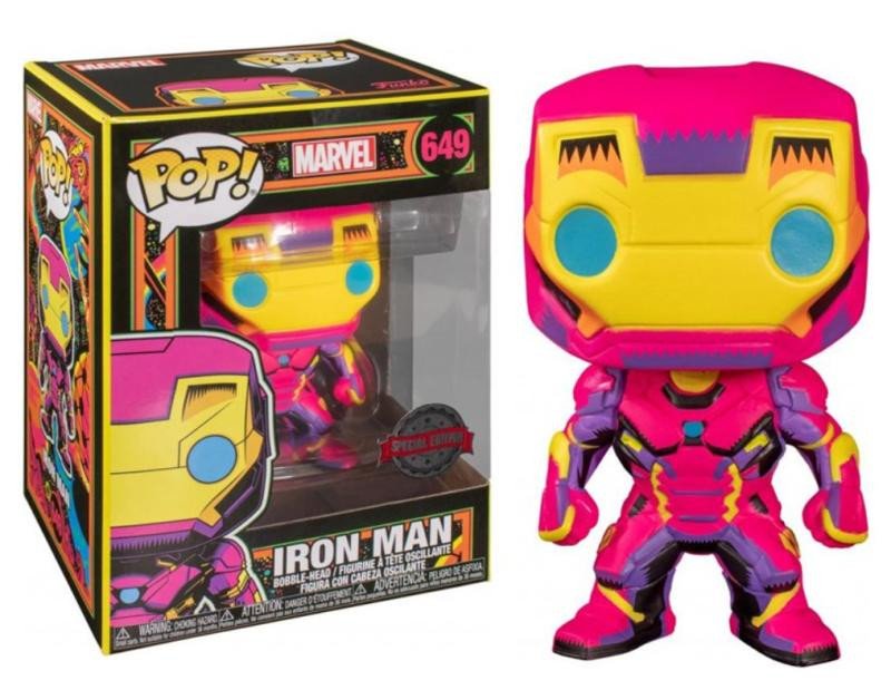 Igra/Igračka Funko POP Marvel: Black Light - Iron Man 