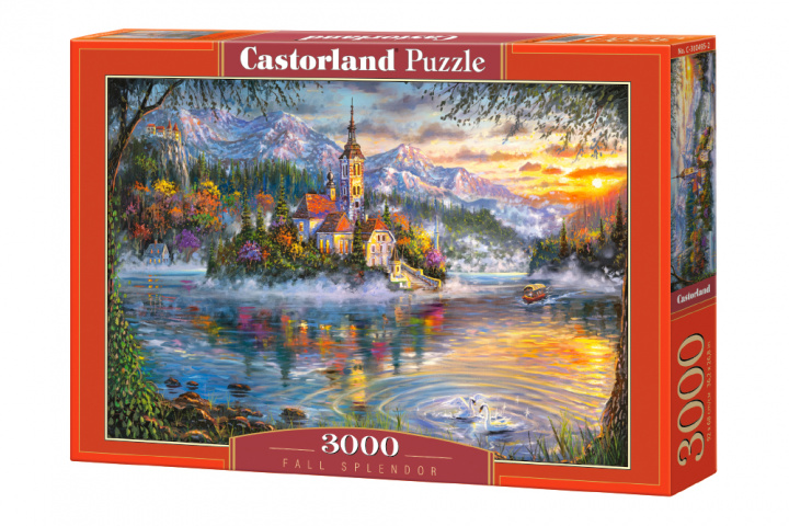 Könyv Puzzle 3000 Jesienne bogactwo C-300495-2 