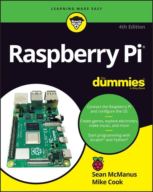 Książka Raspberry Pi For Dummies 4e Mike Cook