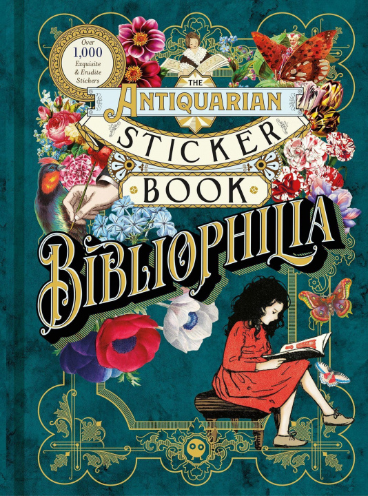 Book Antiquarian Sticker Book: Bibliophilia Odd Dot