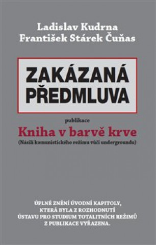 Kniha Zakázaná předmluva Ladislav Kudrna