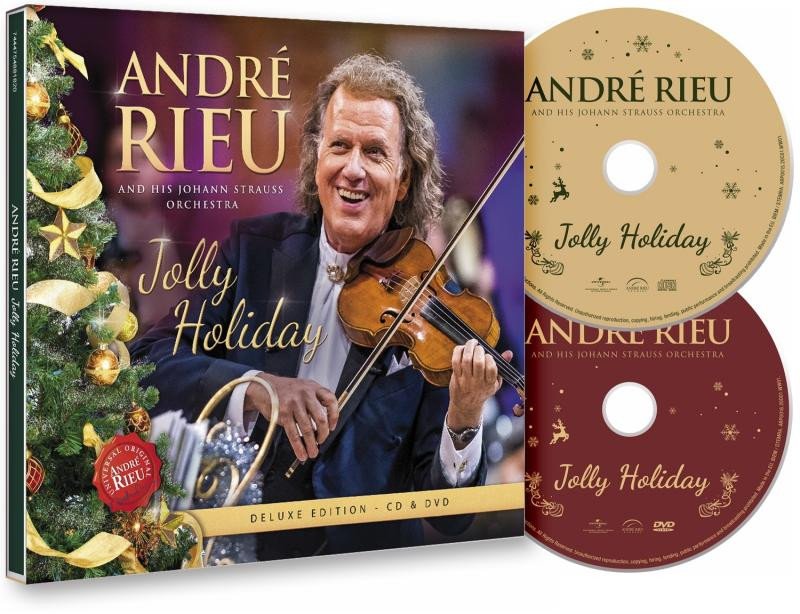 Hanganyagok André Rieu: Jolly Holiday - Deluxe edition CD + DVD André Rieu