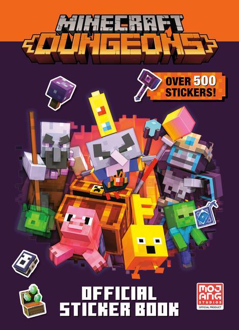 Carte Minecraft Official Dungeons Sticker Book (Minecraft) Random House
