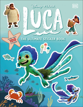 Kniha Disney Pixar Luca Ultimate Sticker Book DK
