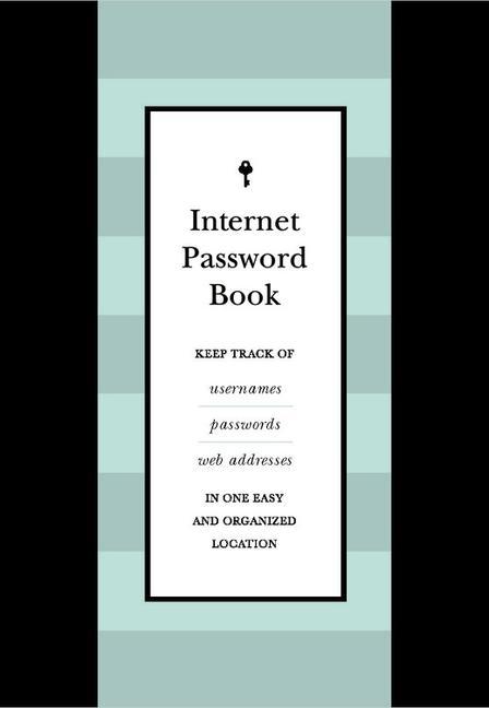 Книга Internet Password Book 