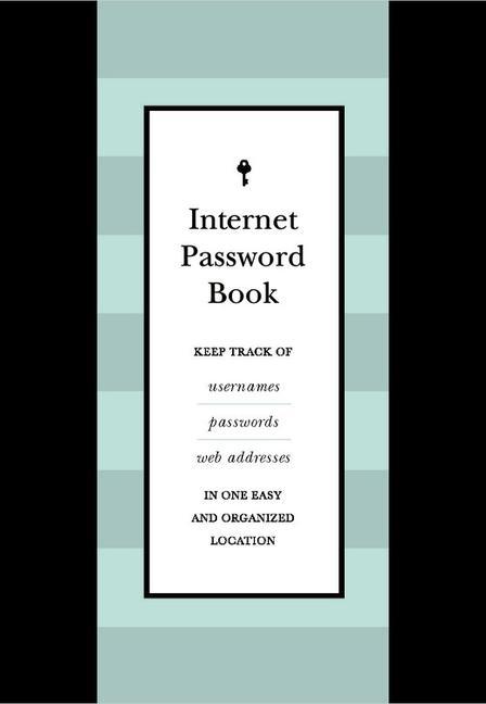 Book Internet Password Book 