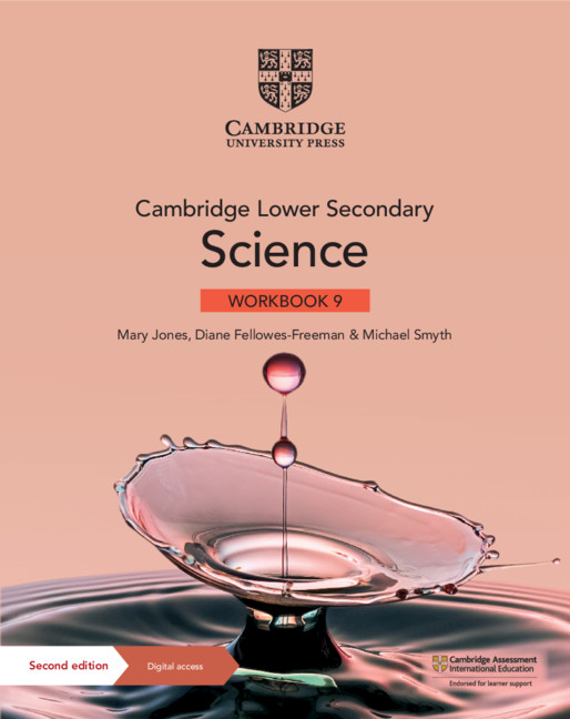 Könyv Cambridge Lower Secondary Science Workbook 9 with Digital Access (1 Year) Mary Jones