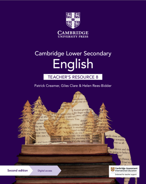Kniha Cambridge Lower Secondary English Teacher's Resource 8 with Digital Access Patrick Creamer