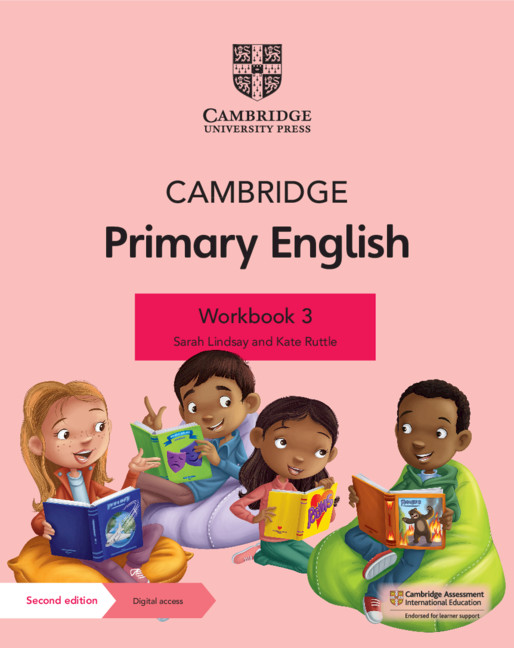 Carte Cambridge Primary English Workbook 3 with Digital Access (1 Year) Sarah Lindsay