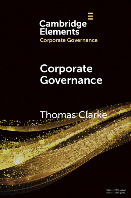 Kniha Corporate Governance Clarke