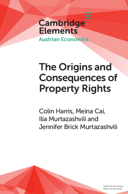Könyv Origins and Consequences of Property Rights Harris