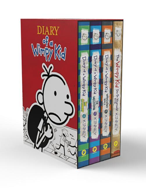 Carte Diary of a Wimpy Kid Box of Books (12-14 Plus Diy) 
